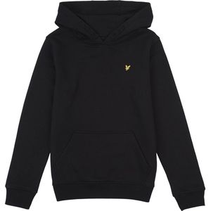 Lyle & Scott Classic Oth Hoody Fleece Truien & Vesten Jongens - Sweater - Hoodie - Vest- Zwart - Maat 128/134