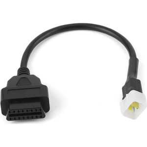 Diagnosekabel 6-polige OBD2 16-polige adapterkabel motorfoutdetectiestekker geschikt voor Sinnis