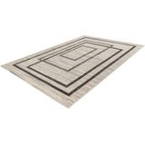 Lalee trendy Carving- modern- laagpolig- vloerkleed- vintage- hand carved- hoog laag- hip en trendy- karpet- tapijt- 120x170 cm zilver