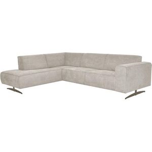 Hoekbank Lambada Chaise Longue Links - Stof Mine Grijs 180 - 2,10 x 2,76 mtr breed