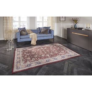 Flycarpets Elle Decoration - Vintage Vloerkleed - Maschad - Klassiek - Rood - 120x160 cm