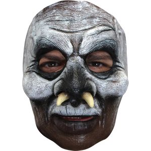 Partychimp Voodoo Priester Gezichts Masker Halloween Masker voor bij Halloween Kostuum Volwassenen - Latex - One-size