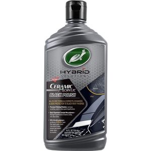 Turtle Wax Hybrid Solutions Ceramic Acrylic Black Polish - Polijstmiddel Auto - Autowax - 500ml