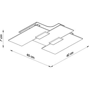 Sollux Lighting - Plafondspot FABIANO