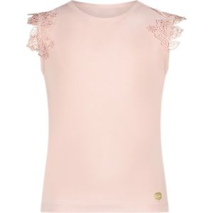 Meisjes t-shirt bloemen - Nooshy - Baroque roze