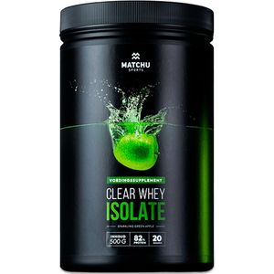 Matchu Sports - Clear whey isolate - Apple - 500 gram - 20 porties