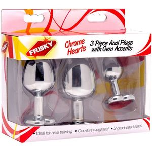 Chrome Hearts 3-Delige Buttplug Set