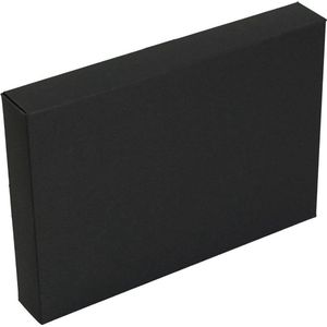 Schildersdoek 21 x 14,8 cm - 350 g/m² ZWART karton DIY Buntbox frame M - 10 stuks