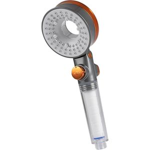 Douchekop met Waterbesparing - Zilver - 3 Straalmodi