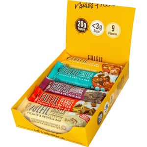 Fulfil Nutition Bar Mix Box - Eiwitreep / Proteine reep - 10 repen (550 gram) - 1 doos