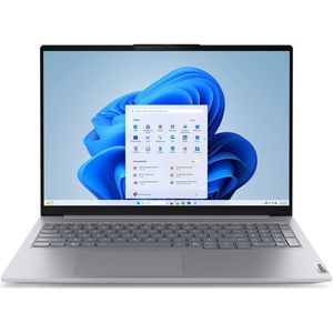 Lenovo ThinkBook 16 G8 IAL Intel Core Ultra 7 255H Laptop 40,6 cm (16"") WUXGA 16 GB DDR5-SDRAM 1 TB SSD Wi-Fi 6E (802.11ax) Windows 11 Pro Engels Grijs