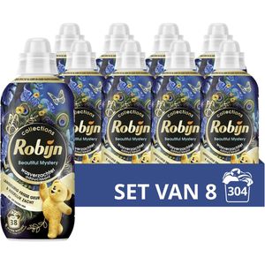 Robijn Collections Wasverzachter - Beautiful Mystery - 8 x 38 wasbeurten - Voordeelverpakking