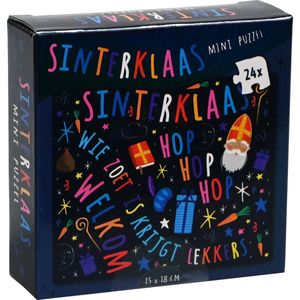 Mini puzzel Sinterklaas