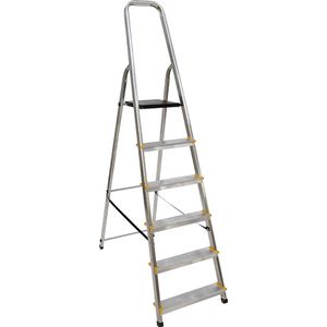 Easy Step Aluminium trapladder 6 treden