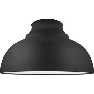 Home Sweet Home Lampenkap Takis rond - van metal - zwart - Moderne Lampenkap - 29/29/16.5cm - E27 lamphouder - voor hanglamp - RoHS getest