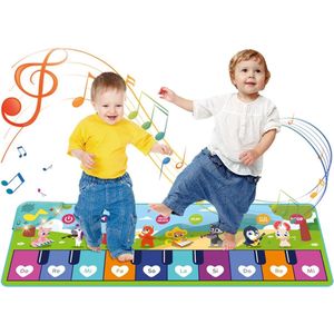 ApexArte® Dansmat voor Meisjes - Muziekmat - Kinderspeelgoed 2 Jaar -Blauw