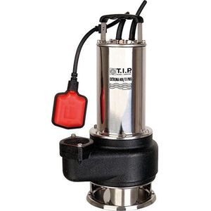 T.I.P. Extrema 400/11 CX Vuilwaterpomp / Dompelpomp - 24000l/u - 1500W - Vuil tot Ø40mm - Met Vlotter - RVS