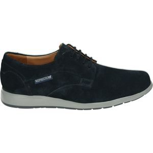 Mephisto VALERIO VELSPORT - CasualHeren sneakersHeren veterschoenVrije tijdsschoenen - Kleur: Blauw - Maat: 39