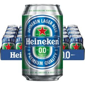 Heineken - 0.0 Alcoholvrij Bier - 24x 330ml