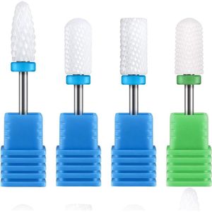 Keramische nagelfrees opzetstuk - Premium keramische bits voor professionele nagelslijpkop - Manicure en pedicure nagelverzorging