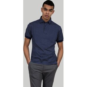 J.Harvest & Frost HEMD INDIGO BOW POLO 131 2913122 - Blue Print - XXL