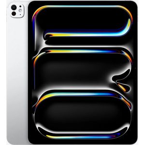Apple iPad Pro (2024) - 13 inch - Nanotextuur Glas - WiFi + Cellular - 1TB - Zilver