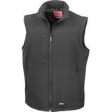 Bodywarmer Unisex S Result Mouwloos Black 93% Polyester, 7% Elasthan