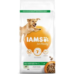 3x Iams Dog Adult Large Lam 3 kg