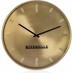 Riverdale Wandklok Chuck - Brons - Ø50cm