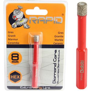 Diamant Gatzaag 8mm HEX Rapid