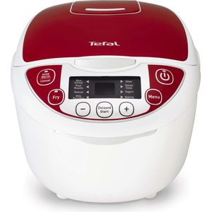 Tefal RK7051 Multi Cooker - Stomer + rijstkoker - Rood - Wit