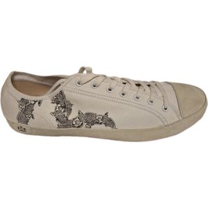 EVISU-SNEAKER-EV/DOJU-WHITE-CANVAS-SIZE 46