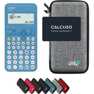 CALCUSO Basispakket lichtgrijs met rekenmachine Casio FX-82NL