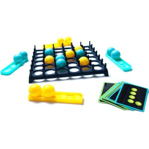 Game Bounce - Bounce Ball, interactief bordspel voor ouders en kinderen - Bounce Off Game - Beerpong Party Game, grappig familiespel voor 2-4 spelers