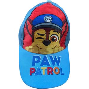 Paw Patrol Petje Blauw Rood - maat 44 - 46 cm - 6 tot 18 maanden Paw Patrol Cap