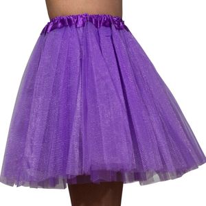 Tutu - Tule rokje - Petticoat - Kinderen - Paars