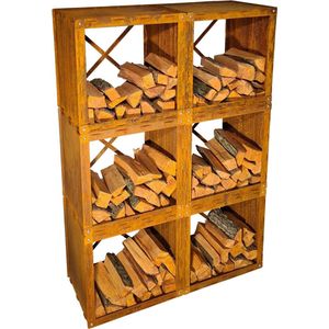 Fikki Wood Storage Cabinet