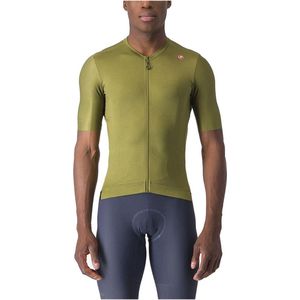 Castelli Espresso Korte Mouw Wielertrui Groen M Man