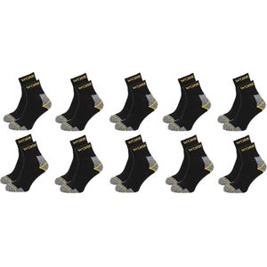 Korte werksokken set van 10 paar maat 39/42 - Kort - Enkel
