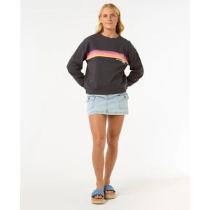 Rip Curl Surfarama Relaxed Crew - Washed Black