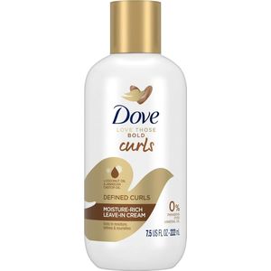 Dove Love Your Curls Leave-In Conditioner Defined Curls, Coconut & Jamaican Castor Oils