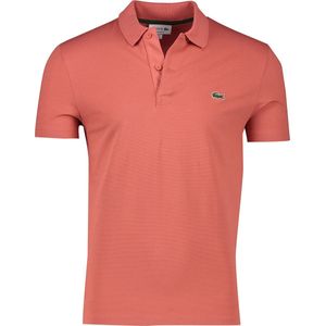 Lacoste Ribbed Collar Poloshirt Mannen - Maat S
