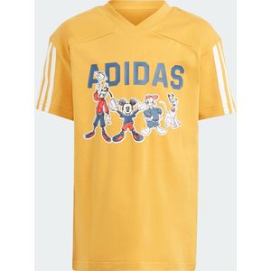 adidas Sportswear adidas x Disney Mickey Mouse T-shirt Set - Kinderen - Geel- 122