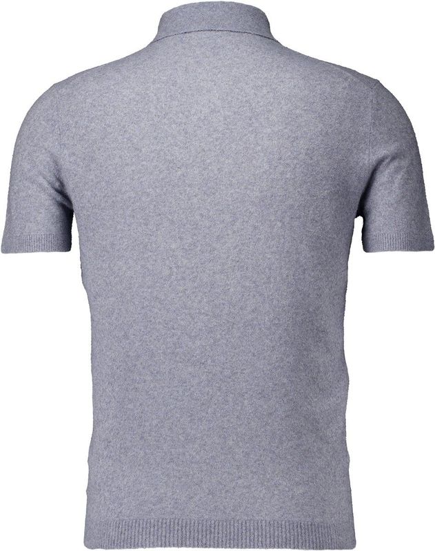 Gentiluomo poloshirt korte mouw grijs