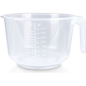 Mengkom met Maatstaf 2,5 l - Beslagkom - Mixkom