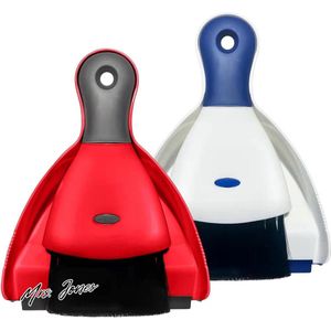 Mrs. Jones Stoffer en Blik set 2 stuks wit rood voor thuisgebruik reinigen schoonmaken .