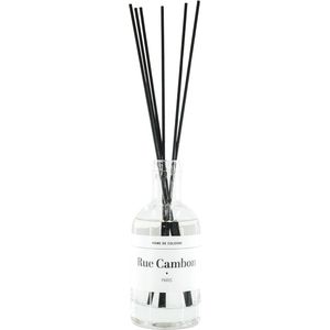 Housevitamin Geurstokjes - Rue Cambon Parijs - Bergamot geur - 100ml - Glazen Fles