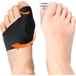 Hallux Valgus Correctie Sokken - Elastisch Hallux Valgus Bunion Corrector voor Mannen en Vrouwen - Teenverspreider voor Pijnverlichting en Voetcorrectie