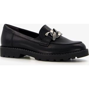 Tamaris dames loafers met gesp zwart - Maat 42