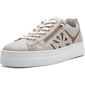 Sneakers Nerogiardini Fluweel Milk 1039 Velour Yogurt T.Glitter Gr.Planet - Streetwear - Vrouwen